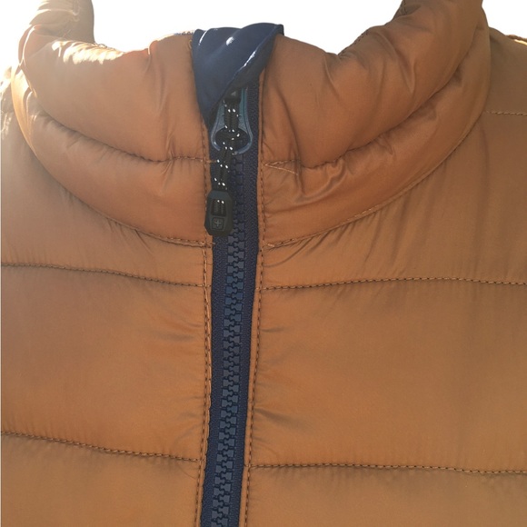 Swiss Tech Zippered Puffer Vest Tan Brown Men's Size:XL (46-48) - Picture 4 of 13